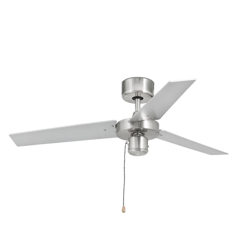 33611 Люстра-вентилятор FACTORY Brushed aluminium ceiling fan