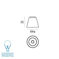 чертеж 10325 Linealight Vulcanino полупрозрачный потолочный светильник