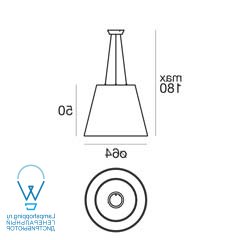чертеж 10326 Linealight Vulcanone полупрозрачный подвесной светильник