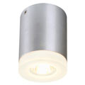 114730 TIGLA ROUND светильник потолочный для лампы GU10.50Вт макс., матированный алюминий / акрил матовый