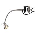 146422 NEAT FLEX CLAMP светильник на струбцине для лампы GU10 50Вт макс., серебристый