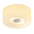 146942 MALANG CL-1 светильник потолочный для 2-х ламп E27 по 60Вт макс., хром/ стекло белое