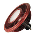 570732 LED ES111 источник света CREE XB-D LED, 230В, 15.5Вт, 140°, 2700K, 590lm, CRI80, красный корпус