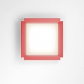 Gradian 600x600 4000K cornice rossa настенный светильник Artemide