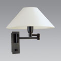 AHMOSIS/32 + SWITCH WALL LAMP 2 arms BRUSH.CHROME with switch without shade