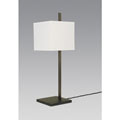 FARAS 1/32 TABLE LAMP H52CM BRUSHED CHROME without shade