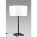 MENNA 2/32 TABLE LAMP H52CM BRUSHED CHROME without shade