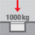 Static load resistance 1000kg