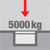 Static load resistance 5000kg