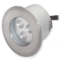 87736 i-LED Sivar серый встраиваемый в пол светильник