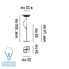чертеж 5145 Vibia NESS подвесной светильник