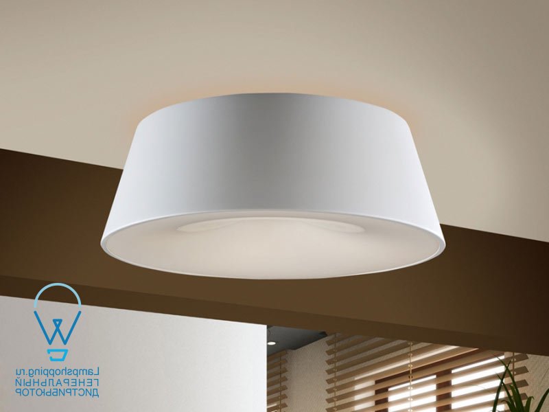 ZONE WHITE CEILING LAMP, 4L.