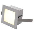 111262 FRAME BASIC LED светильник встраиваемый с PowerLED 1Вт, 3000K, 350mA, 90lm, серебристый