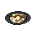 113550 NEW TRIA ROUND ES111 светильник встраиваемый для лампы ES111 75Вт макс., черный