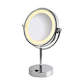149792 VISSARDO TL настольное косметическое зеркало с подсветкой LED 5.71Вт, 3000K, 130lm, хром