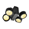 1001425 TEC KALU 4 LED светильник накладной 60Вт с LED 3000К, 3800лм, 4х 60°, черный